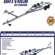 Båtvagn BV-2000