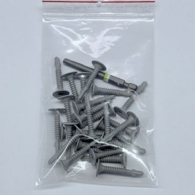 Monteringssats flakskiva ink. bits